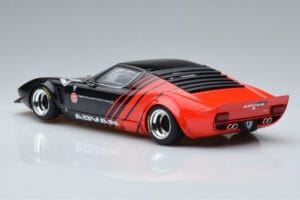 Lamborghini Miura LB Works Liberty Walk Advan GT Spirit 1:18 KJ033 Resina — immagine 5 di 6