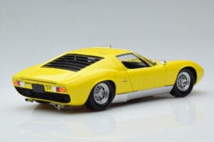 Lamborghini Miura SV Giallo Kyosho 1:18 08317Y Pressofusione — immagine 3 di 11