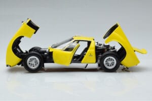 Lamborghini Miura SV Giallo Kyosho 1:18 08317Y Pressofusione — immagine 4 di 11