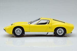 Lamborghini Miura SV Giallo Kyosho 1:18 08317Y Pressofusione — immagine 5 di 11