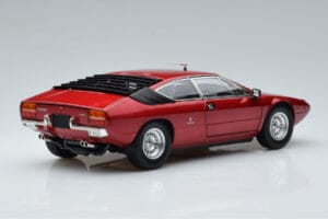 Lamborghini Urraco P250 Rosso Kyosho 1:18 08446R Pressofusione — immagine 3 di 10