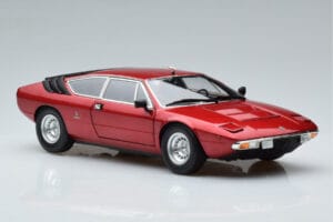 Lamborghini Urraco P250 Rosso Kyosho 1:18 08446R Pressofusione — immagine 6 di 10