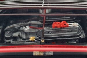Lamborghini Urraco P250 Rosso Kyosho 1:18 08446R Pressofusione — immagine 9 di 10