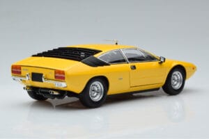 Lamborghini Urraco Giallo Kyosho 1:18 08446GY Pressofusione — immagine 3 di 10