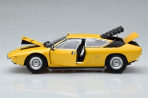 Lamborghini Urraco Giallo Kyosho 1:18 08446GY Pressofusione — immagine 4 di 10
