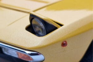 Lamborghini Urraco Giallo Kyosho 1:18 08446GY Pressofusione — immagine 8 di 10