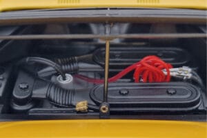 Lamborghini Urraco Giallo Kyosho 1:18 08446GY Pressofusione — immagine 9 di 10