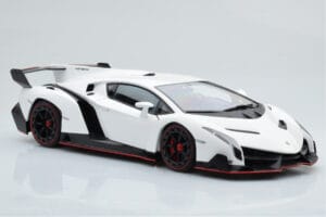 Lamborghini Veneno Bianco AUTOart 1:18 74507 Pressofusione — immagine 6 di 8