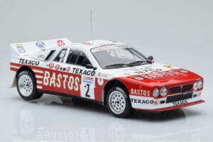 Lancia 037 Bastos #2 P. Snijers / D. Colebunders Rally Ypres 1985 IXO 1:18 18RMC136 Pressofusione — immagine 4 di 6