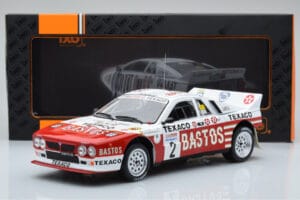 Lancia 037 Bastos #2 P. Snijers / D. Colebunders Rally Ypres 1985 IXO 1:18 18RMC136 Pressofusione — immagine 6 di 6