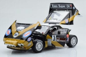 Lancia 037 ESSO #3 F. Tabaton Rally Targa Florio 1985 Kyosho 1:18 08306H Pressofusione — immagine 2 di 8