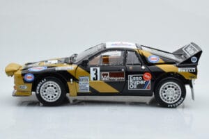 Lancia 037 ESSO #3 F. Tabaton Rally Targa Florio 1985 Kyosho 1:18 08306H Pressofusione — immagine 5 di 8