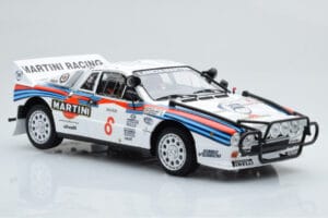 Lancia 037 Martini #8 A. Bettega / M. Perissinot Safari Rally 1985 Kyosho 1:18 08306J Pressofusione — immagine 6 di 8