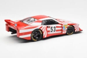 Lancia Beta Montecarlo Gr.5 #53 R. Patrese / E. Cheever 6 Hours of Silverstone 1980 MCG 1:18 MCG18814R Pressofusione — immagine 2 di 6