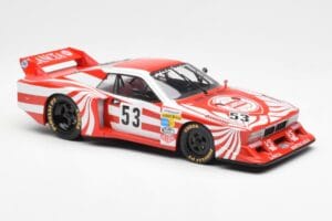 Lancia Beta Montecarlo Gr.5 #53 R. Patrese / E. Cheever 6 Hours of Silverstone 1980 MCG 1:18 MCG18814R Pressofusione — immagine 4 di 6