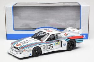 Lancia Beta Montecarlo Gr.5 #65 24 Hours of Le Mans 1981 MCG 1:18 MCG18812R Pressofusione — immagine 6 di 6