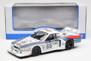 Lancia Beta Montecarlo Gr.5 #66 24 Hours of Le Mans 1981 MCG 1:18 MCG18813R Pressofusione — immagine 6 di 6