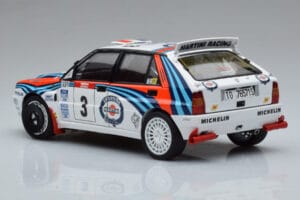 Lancia Delta HF Integrale Evoluzione #3 D. Auriol / B. Occelli Tour de Corse 1992 Kyosho 1:18 08348H Pressofusione — immagine 6 di 9