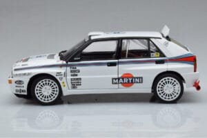 Lancia Delta HF Integrale Evoluzione Test Car Kyosho 1:18 08348G Pressofusione — immagine 4 di 9