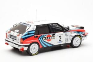 Lancia Delta Integrale 16V #2 M. Biasion / T. Siviero Rally Safari 1990 IXO 1:18 18RMC139A Pressofusione — immagine 2 di 6