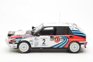 Lancia Delta Integrale 16V #2 M. Biasion / T. Siviero Rally Safari 1990 IXO 1:18 18RMC139A Pressofusione — immagine 3 di 6