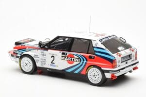 Lancia Delta Integrale 16V #2 M. Biasion / T. Siviero Rally Safari 1990 IXO 1:18 18RMC139A Pressofusione — immagine 5 di 6