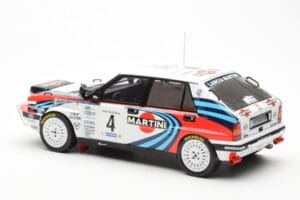 Lancia Delta Integrale 16V #4 A. Fiorio Rally Safari 1990 IXO 1:18 18RMC139B Pressofusione — immagine 5 di 6
