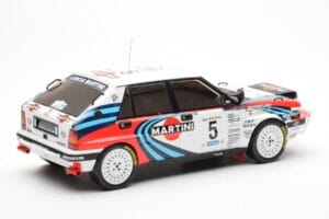 Lancia Delta Integrale 16V #5 J. Kankkunen / J. Piironen Rally Safari 1990 IXO 1:18 18RMC139C Pressofusione — immagine 2 di 6