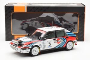 Lancia Delta Integrale 16V #5 J. Kankkunen / J. Piironen Rally Safari 1990 IXO 1:18 18RMC139C Pressofusione — immagine 6 di 6