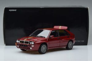 Lancia Delta Integrale Evo 2 Final Edition Kyosho 1:18 08343C Pressofusione — immagine 7 di 7
