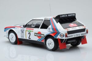 Lancia Delta S4 #2 M. Alen / I. Kivimaki Rally San Remo 1986 IXO 1:18 18RMC130A Pressofusione — immagine 5 di 6