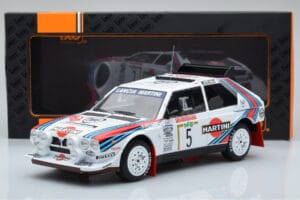 Lancia Delta S4 #5 M. Biasion / T. Siviero Rally San Remo 1986 IXO 1:18 18RMC130B Pressofusione — immagine 6 di 6
