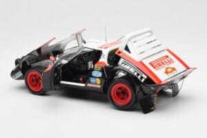 Lancia Stratos HF #1 Hunsruck Rally 1978 Kyosho 1:18 08130D Pressofusione — immagine 5 di 8