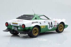 Lancia Stratos Alitalia #14 S. Munari / M. Mannucci Winners Rally Monte Carlo 1975 Minichamps 1:18 155751714 Pressofusione — immagine 2 di 6