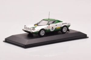 Lancia Stratos Alitalia #4 B. Waldegaard / H. Thorzelius Winner Rally Sweden 1975 Minichamps 1:43 430751204 Pressofusione — immagine 2 di 4