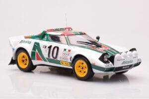 Lancia Stratos HF #10 S. Munari / S. Maiga Rally Monte Carlo 1976 IXO 1:18 18RMC162A Pressofusione — immagine 4 di 6