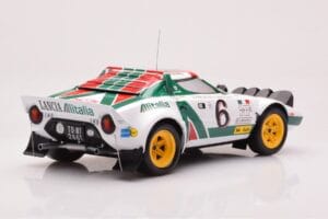Lancia Stratos HF #6 B. Waldegård / H. Thorszelius Rally Monte Carlo 1976 IXO 1:18 18RMC162B Pressofusione — immagine 2 di 6