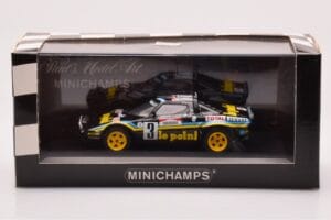 Lancia Stratos Le Point #3 B. Darniche / A. Mahe Tour de France 1980 Minichamps 1:43 430801201 Pressofusione — immagine 4 di 4
