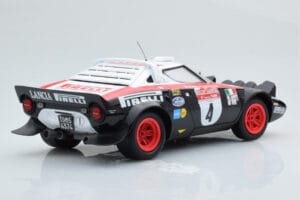 Lancia Stratos Pirelli #4 M. Alen / I. Kivimaki Winners Rally Sanremo 1978 Minichamps 1:18 155781704 Pressofusione — immagine 2 di 6