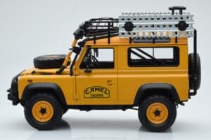 Land Rover Defender 90 Camel Trophy Borneo 1985 Almost Real 1:18 810213 Pressofusione — immagine 4 di 8