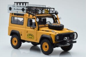 Land Rover Defender 90 Camel Trophy Borneo 1985 Almost Real 1:18 810213 Pressofusione — immagine 6 di 8