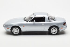 Mazda MX-5 NA Argento Norev 1:18 188023 Pressofusione — immagine 4 di 7