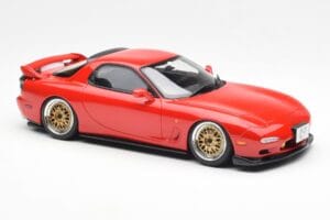 Mazda RX-7 FD Khyzyl Saleem Rosso Otto 1:18 OT1062 Resina — immagine 4 di 6