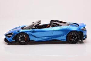 McLaren 765LT Spider Blu GT Spirit 1:18 GT886 Resina — immagine 3 di 6
