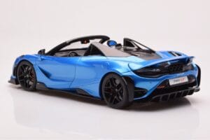 McLaren 765LT Spider Blu GT Spirit 1:18 GT886 Resina — immagine 5 di 6