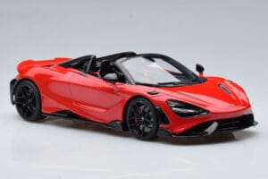 McLaren 765LT Spider Rosso GT Spirit 1:18 GT420 Resina — immagine 4 di 6