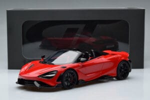 McLaren 765LT Spider Rosso GT Spirit 1:18 GT420 Resina — immagine 6 di 6