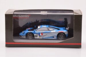 McLaren F1 GTR #50 D. Giroix / O. Grouillard / C. Deletraz 24 Hours of Le Mans 1996 Minichamps 1:43 530154350 Pressofusione — immagine 4 di 4