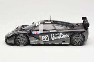 McLaren F1 GTR #59 J-J. Lehto / Y. Dalmas / M. Sekiya 24 Hours of Le Mans Winner 1995 UT Models 1:18 530151859 Pressofusione — immagine 3 di 6