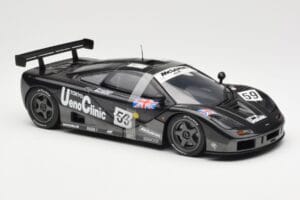 McLaren F1 GTR #59 J-J. Lehto / Y. Dalmas / M. Sekiya 24 Hours of Le Mans Winner 1995 UT Models 1:18 530151859 Pressofusione — immagine 4 di 6